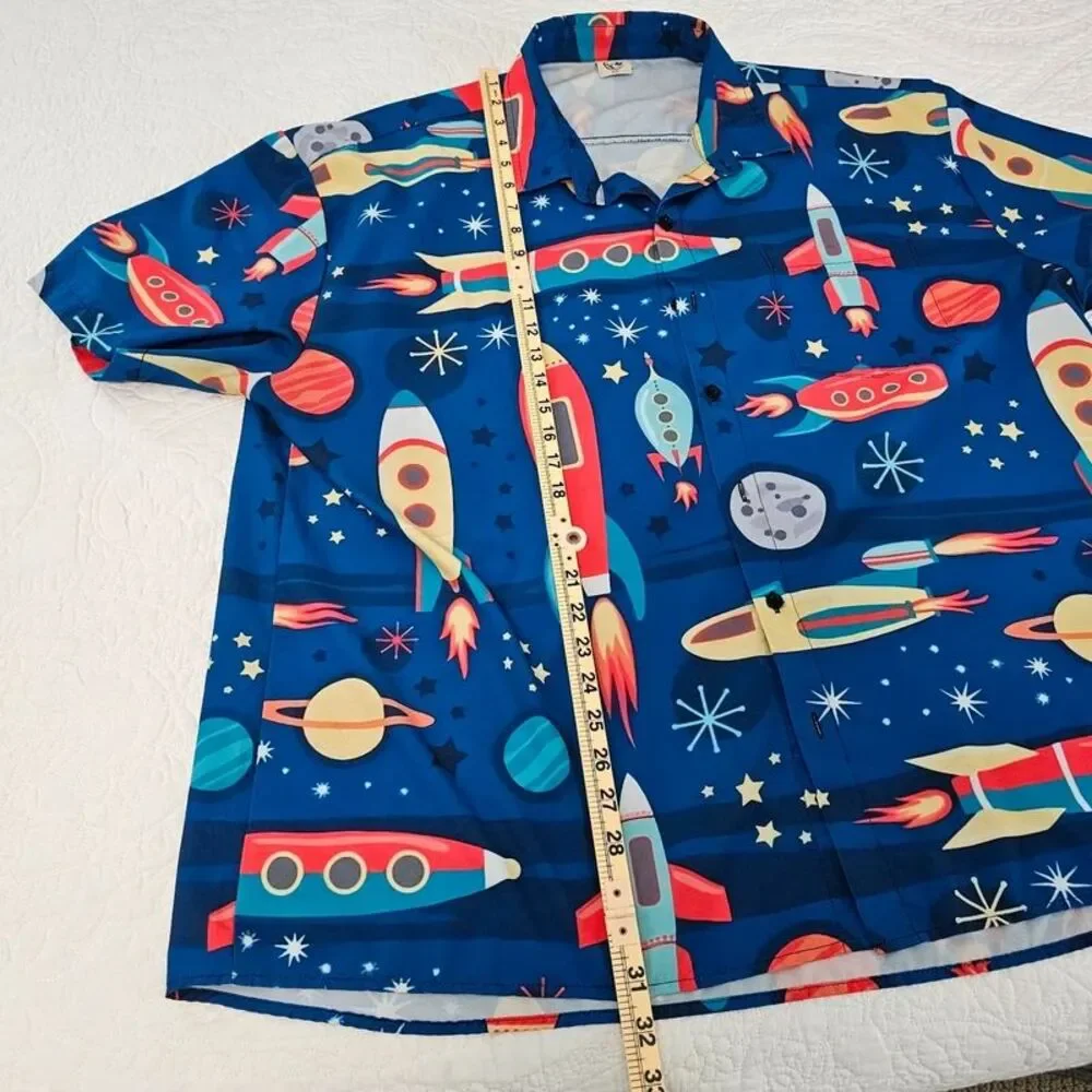 Hardaddy Button Down Print Shirt